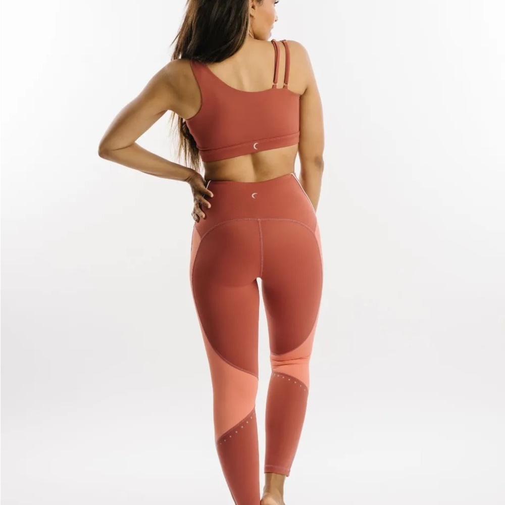 Terra Cotta Pink ZYIA Leggings BRAND NEW with Tags